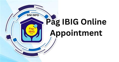 pag ibig online appointment